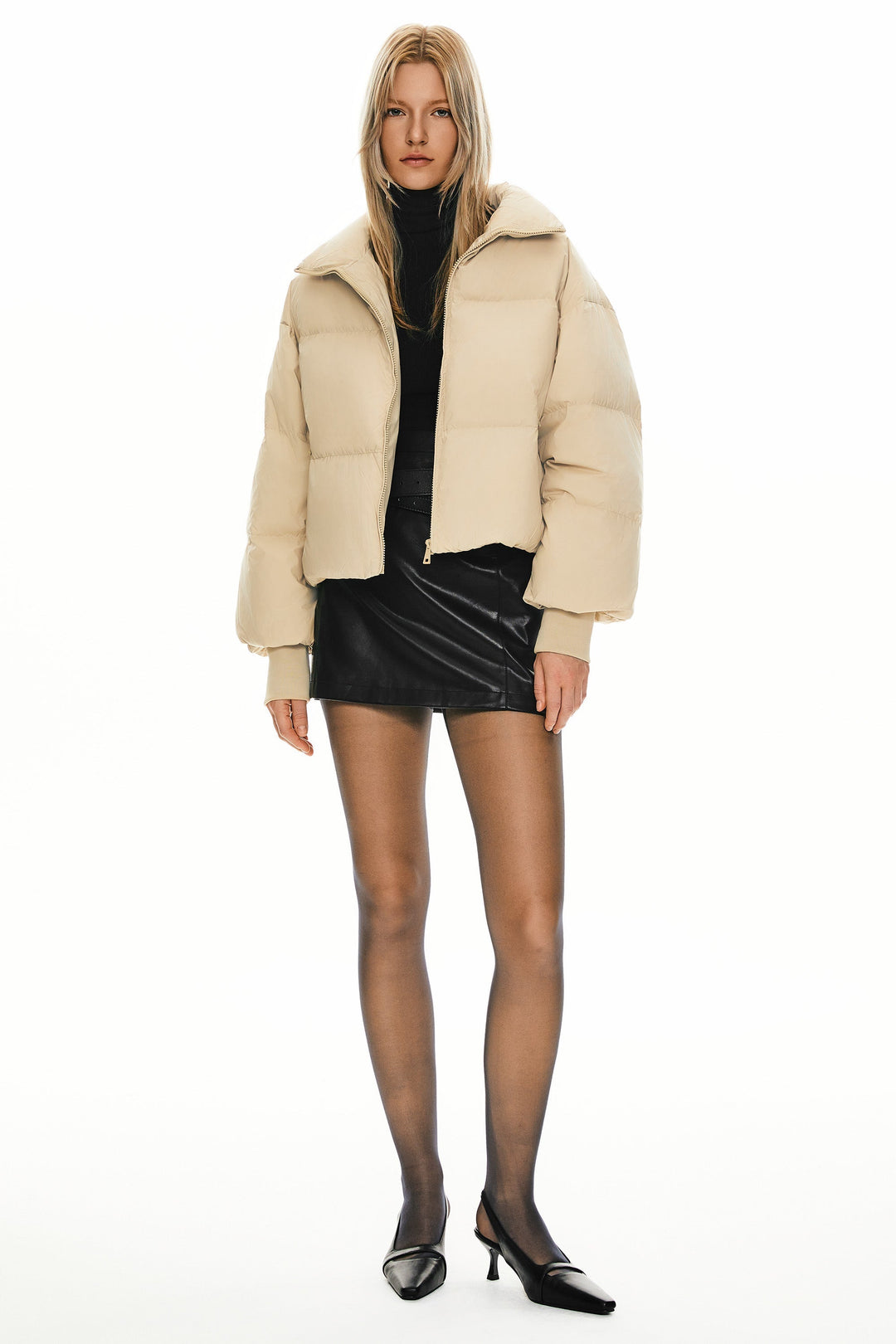 Emily & Isabella Brooks | Short Oversized Down Coat