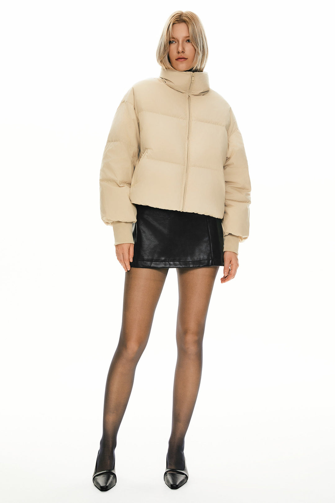 Emily & Isabella Brooks | Short Oversized Down Coat