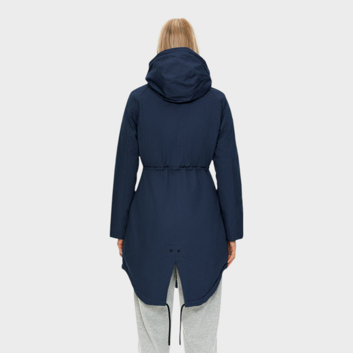 Emily & Isabella Brooks | Fleece Hooded Parka Jacket with Pockets