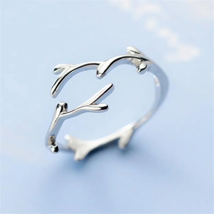 Emily & Isabella Brooks | Sterling Silver Branch Ring