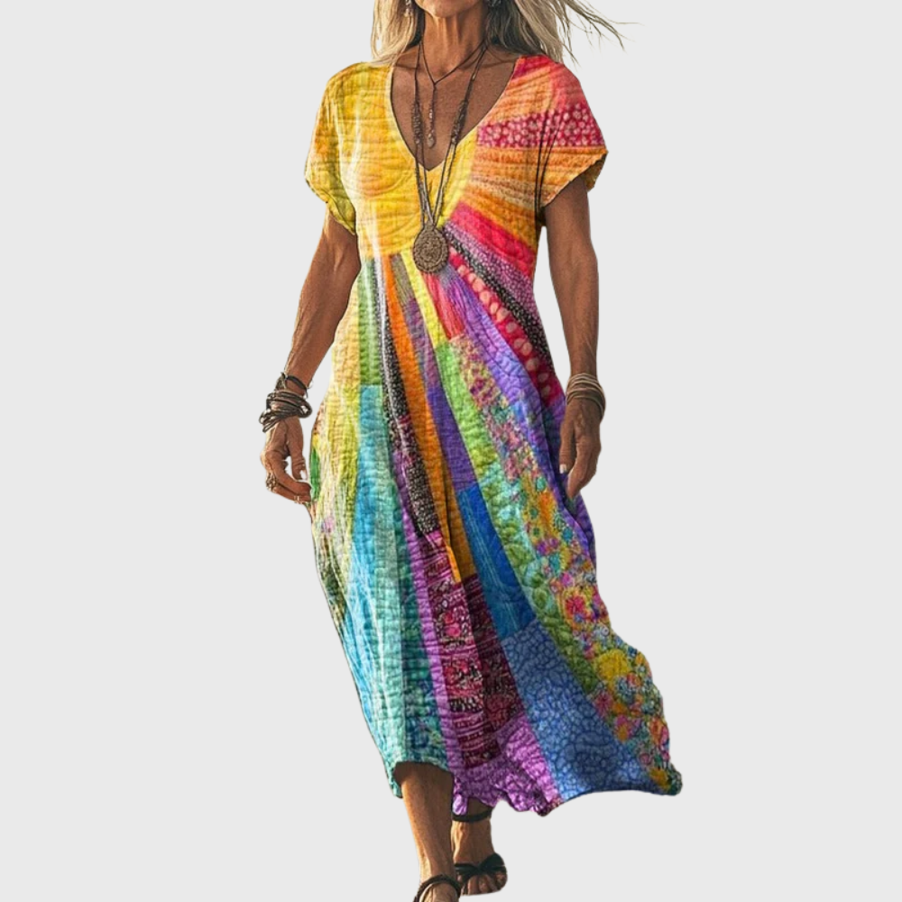 Emily & Isabella Brooks | Bohemian Maxi Dress