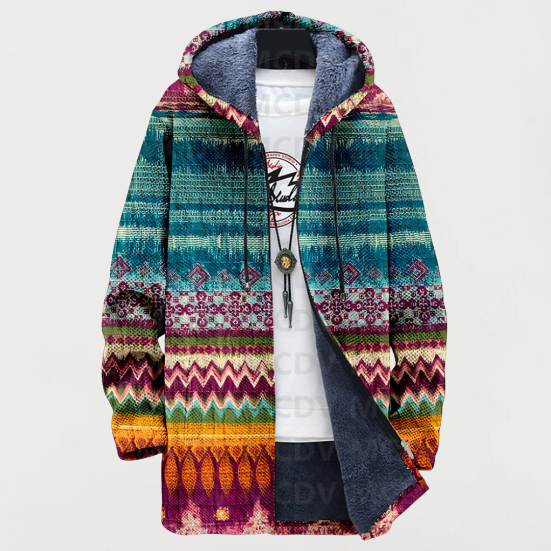 Emily & Isabella Brooks | Tribal Pattern Hoodie