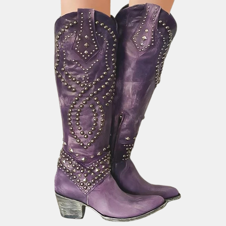 Emily & Isabella Brooks | Western Knee-High Boots