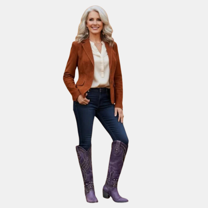 Emily & Isabella Brooks | Western Knee-High Boots