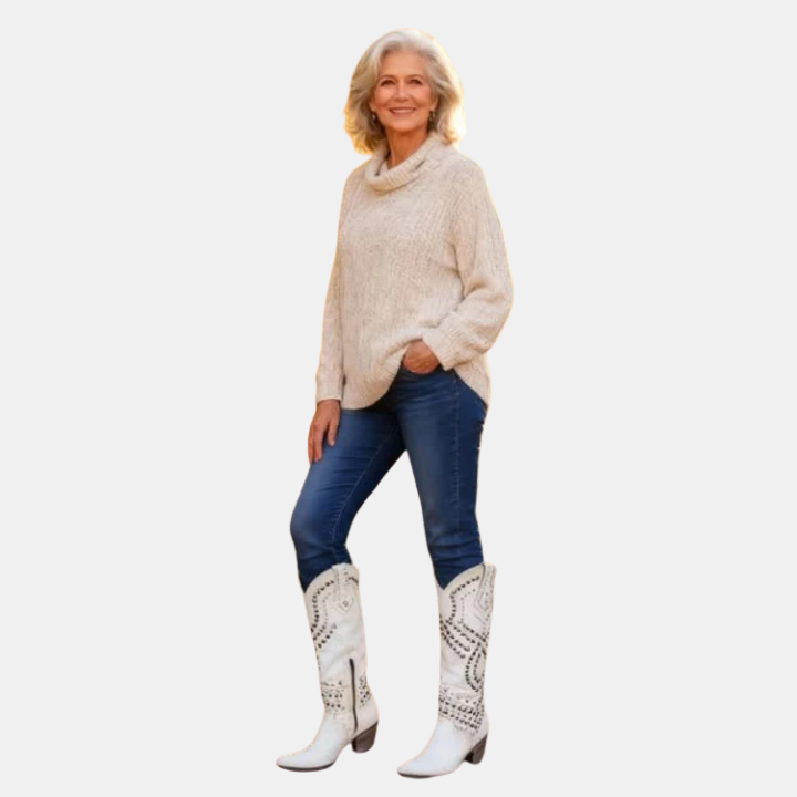 Emily & Isabella Brooks | Western Knee-High Boots