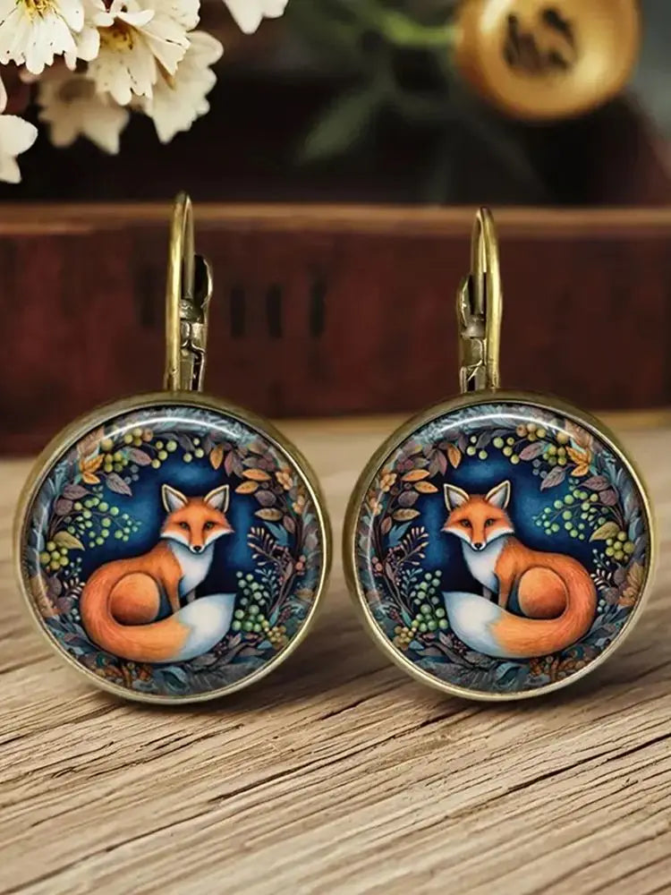 Emily & Isabella Brooks | Glass Dome Earrings
