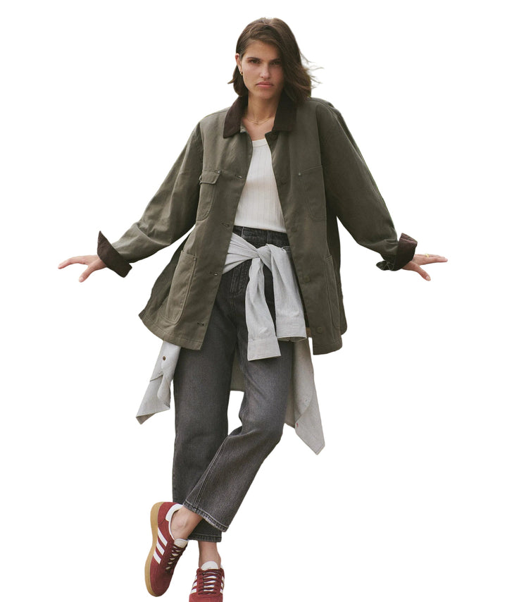 Emily & Isabella Brooks | Waxed Barn Jacket