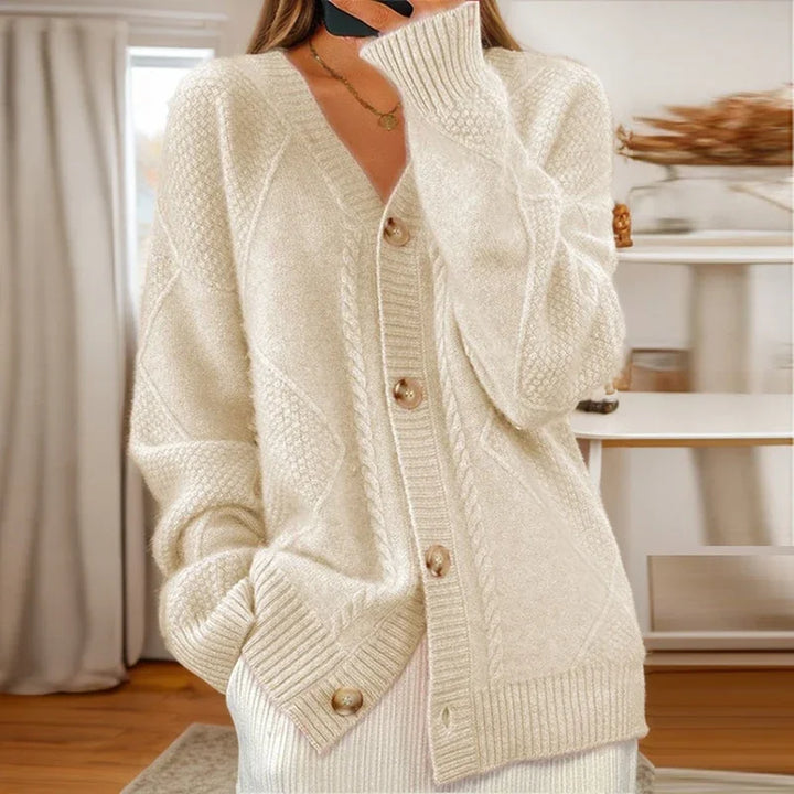 Emily & Isabella Brooks | Cable-Knit Cardigan