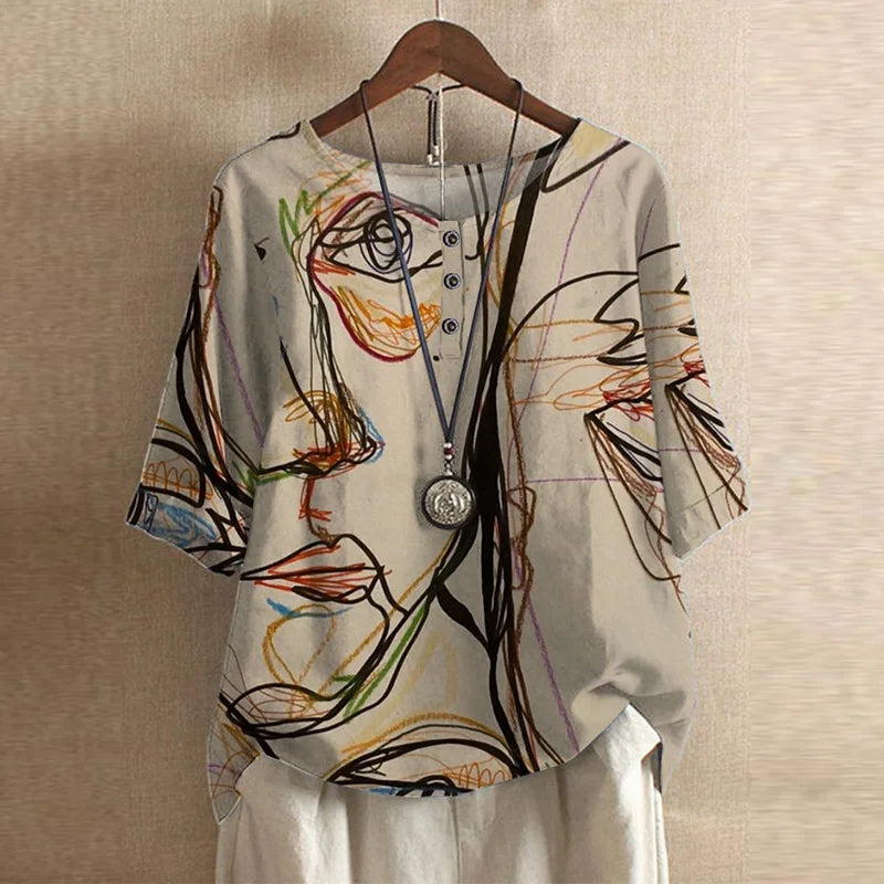 Emily & Isabella Brooks | Retro-Inspired Blouse