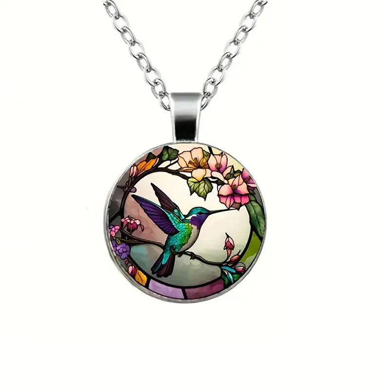 Emily & Isabella Brooks | Glass Dome Pendant Necklace