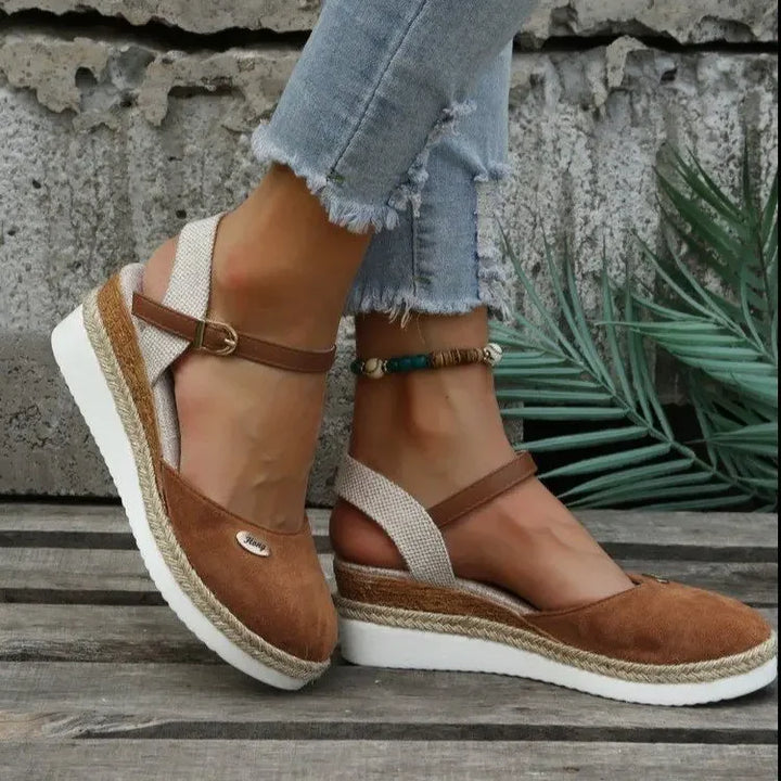 Emily & Isabella Brooks | Rope Comfort High Heels