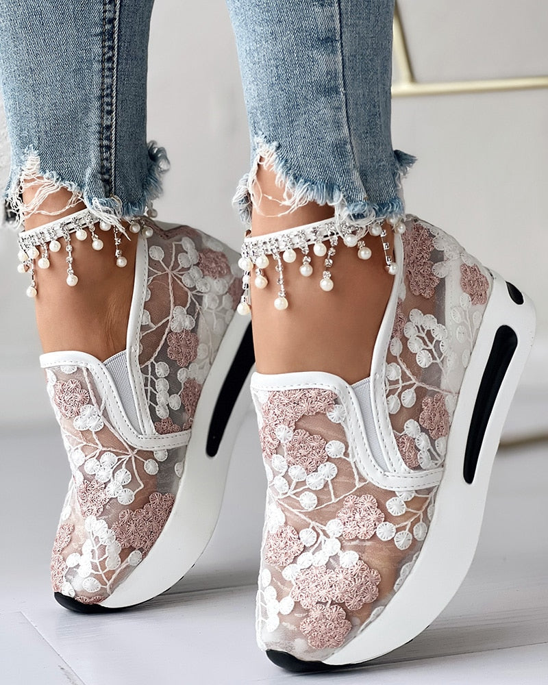 Emily & Isabella Brooks | Breathable Mesh Comfort Shoes