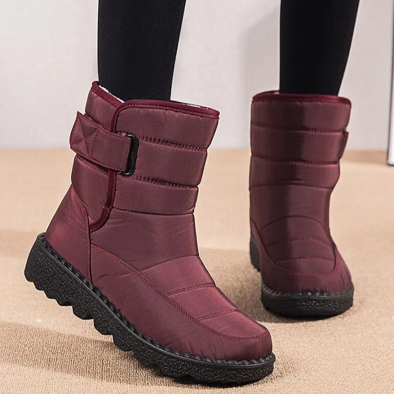 Emily & Isabella Brooks | Women's Winter Boots, Velcro Strap