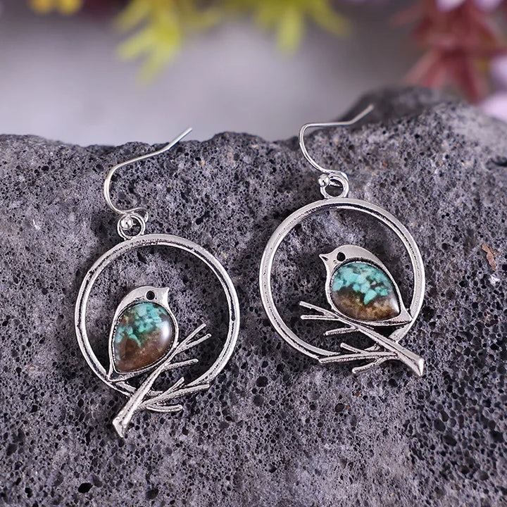 Emily & Isabella Brooks | Bird on Branch Earrings