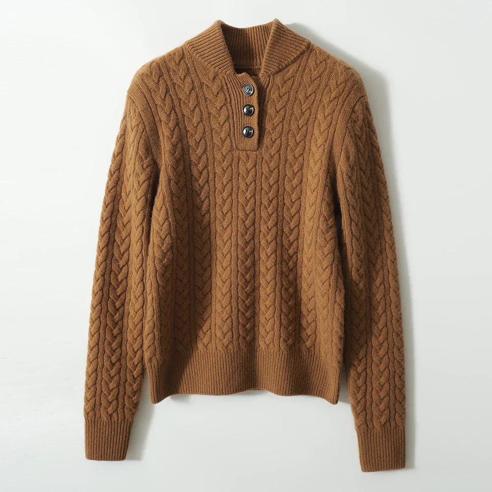 Emily & Isabella Brooks | Button-Up Sweater