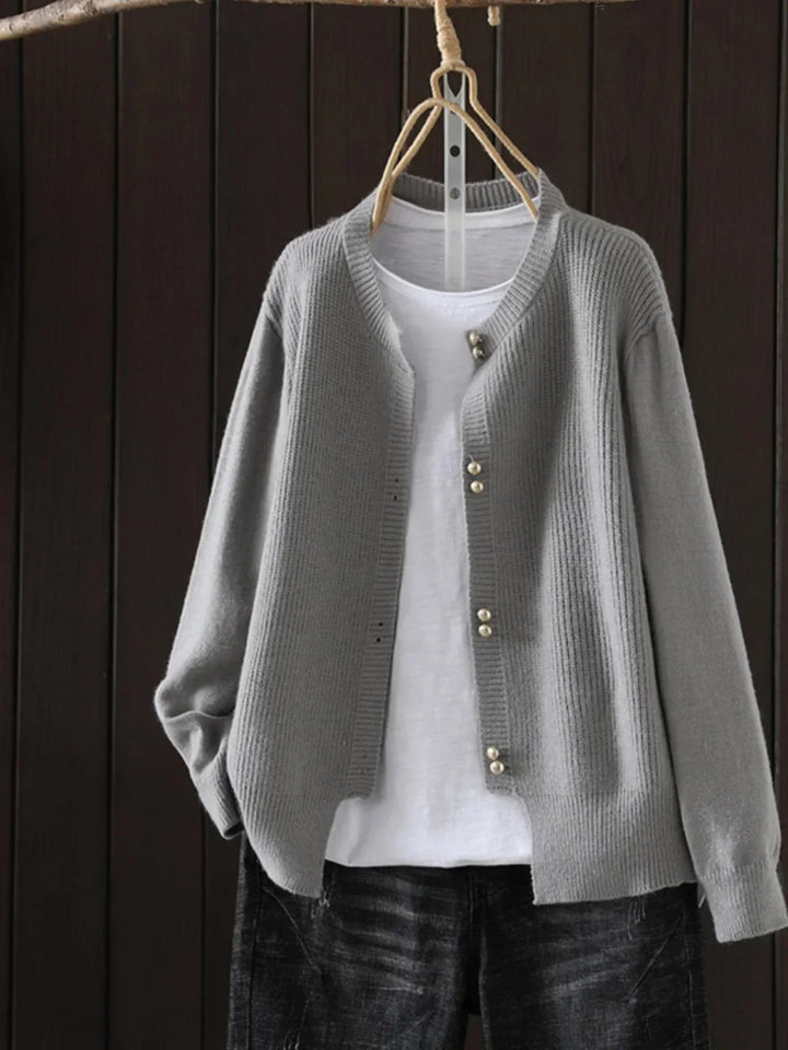 Emily & Isabella Brooks | Pearl-Button Cardigan
