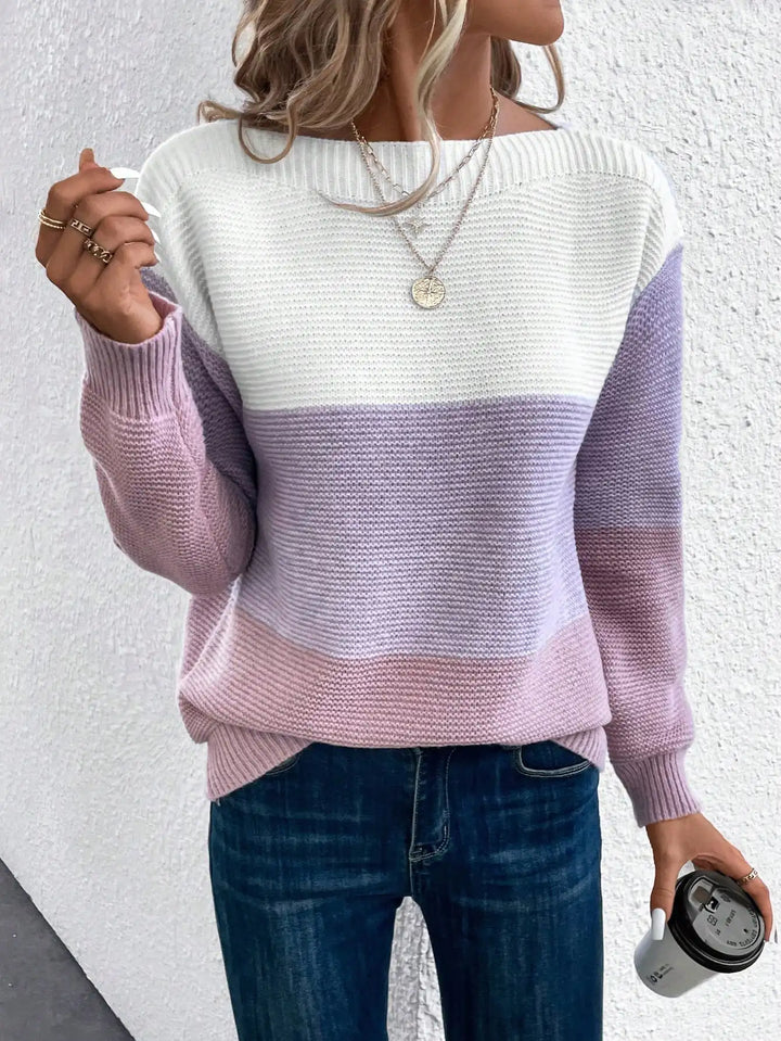 Emily & Isabella Brooks | Cozy Ombre Sweater