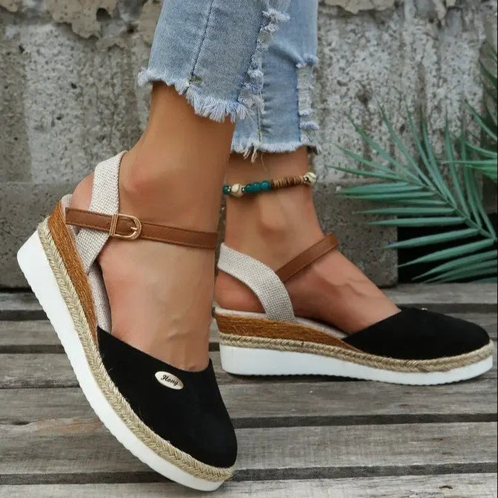 Emily & Isabella Brooks | Rope Comfort High Heels