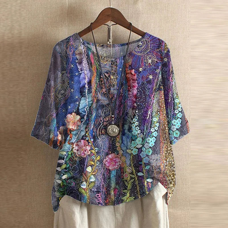 Emily & Isabella Brooks | Retro-Inspired Blouse