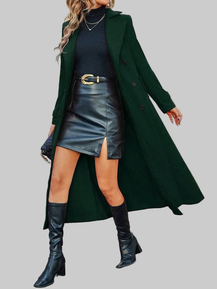 Emily & Isabella Brooks | Double-Breasted Wool Coat