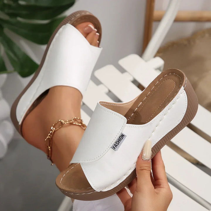 Emily & Isabella Brooks | Comfort Wedge Heel Sandals