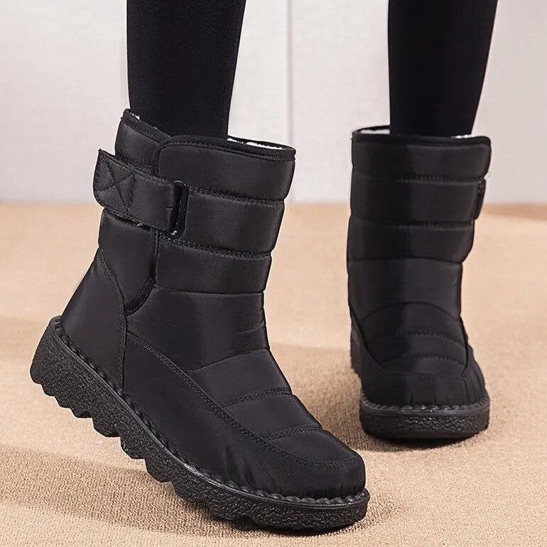 Emily & Isabella Brooks | Women's Winter Boots, Velcro Strap
