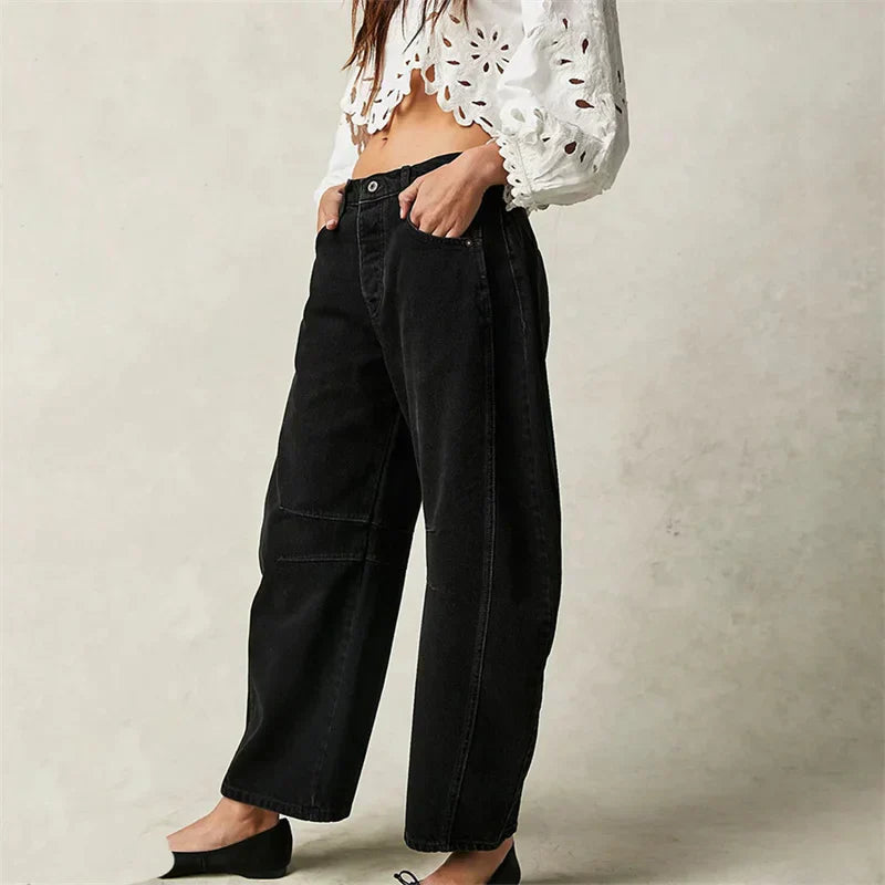 Emily & Isabella Brooks | Chic Wide-Leg Jeans