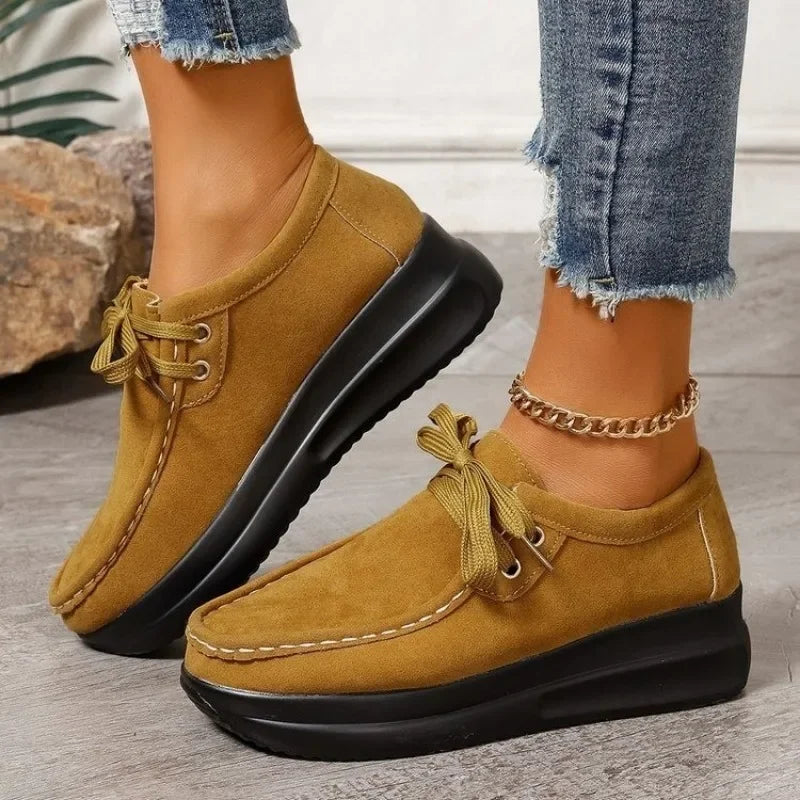 Emily & Isabella Brooks | Lace Up Shoes with Non Slip Sole