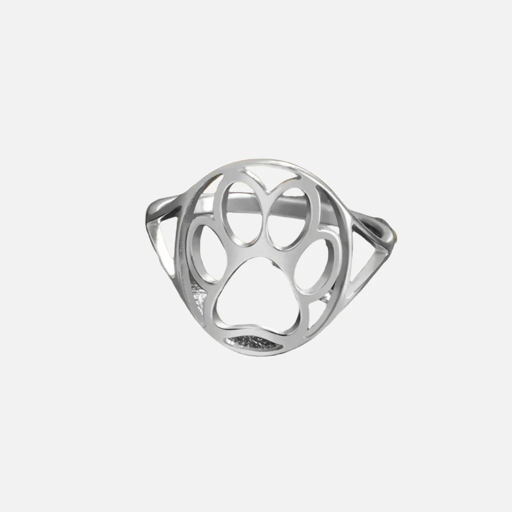 Emily & Isabella Brooks | Open Paw Ring in Stainless Steel