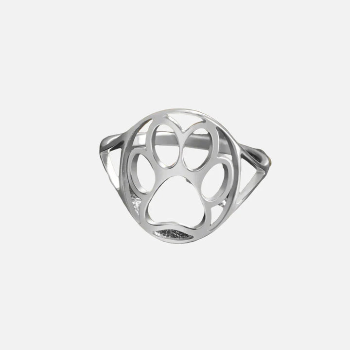 Emily & Isabella Brooks | Open Paw Ring in Stainless Steel