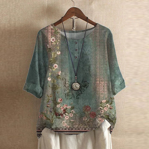 Emily & Isabella Brooks | Retro-Inspired Blouse