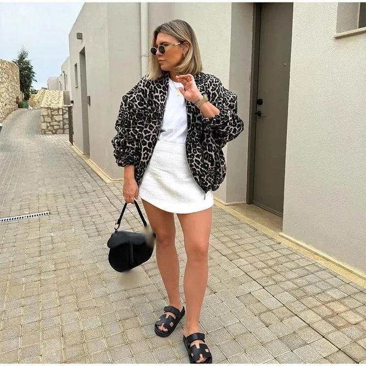 Emily & Isabella Brooks | Bomber Jacket - Fall Outerwear