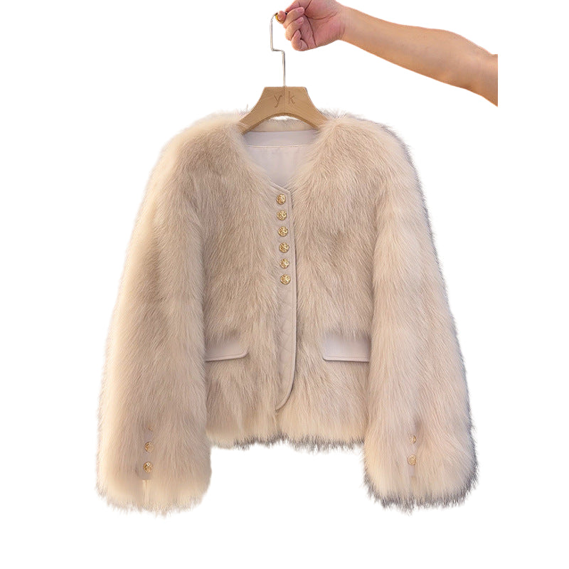 Emily & Isabella Brooks | Luxe Faux Fur Jacket