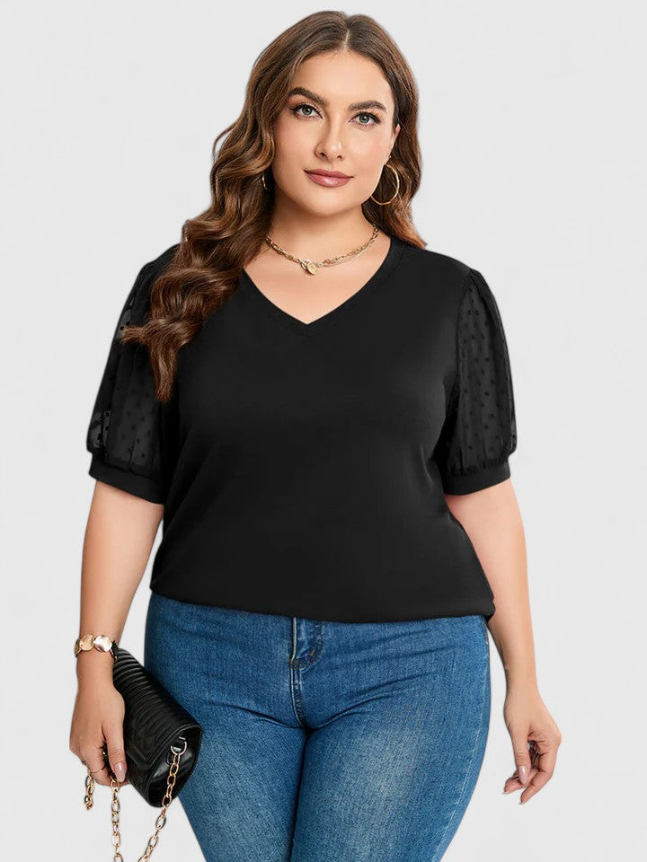 Emily & Isabella Brooks | Comfortable V-Neck Top