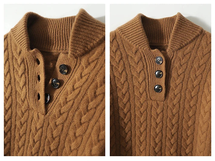 Emily & Isabella Brooks | Button-Up Sweater