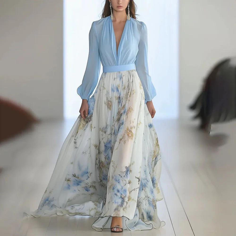 Emily & Isabella Brooks | Floral Maxi Dress
