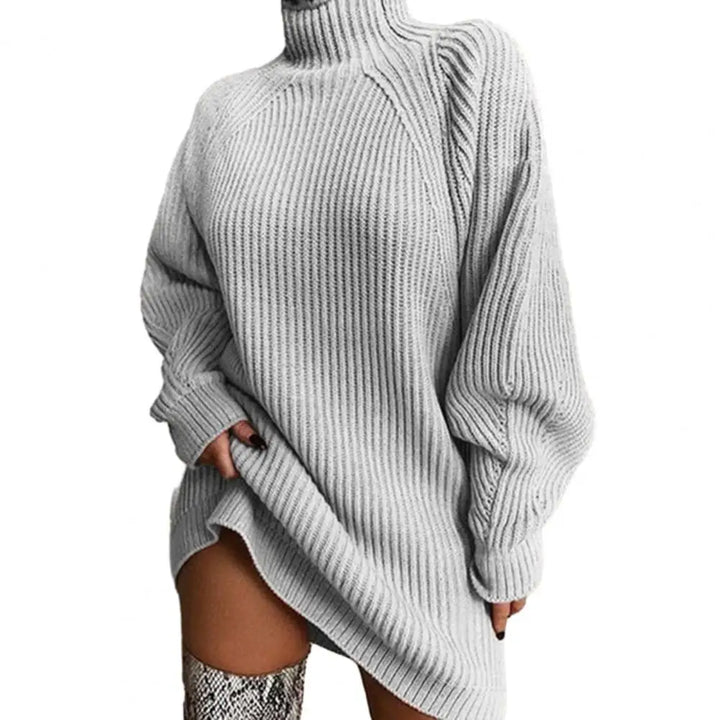 Emily & Isabella Brooks | Turtleneck Sweater Dress, Winter, Women's