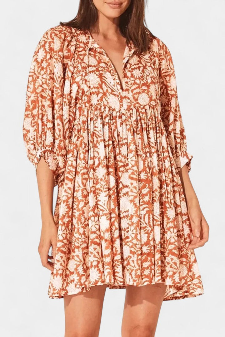 Emily & Isabella Brooks | Floral Mini Dress