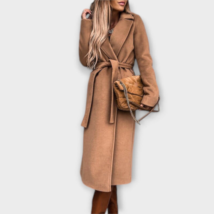 Emily & Isabella Brooks | Long coat with belt