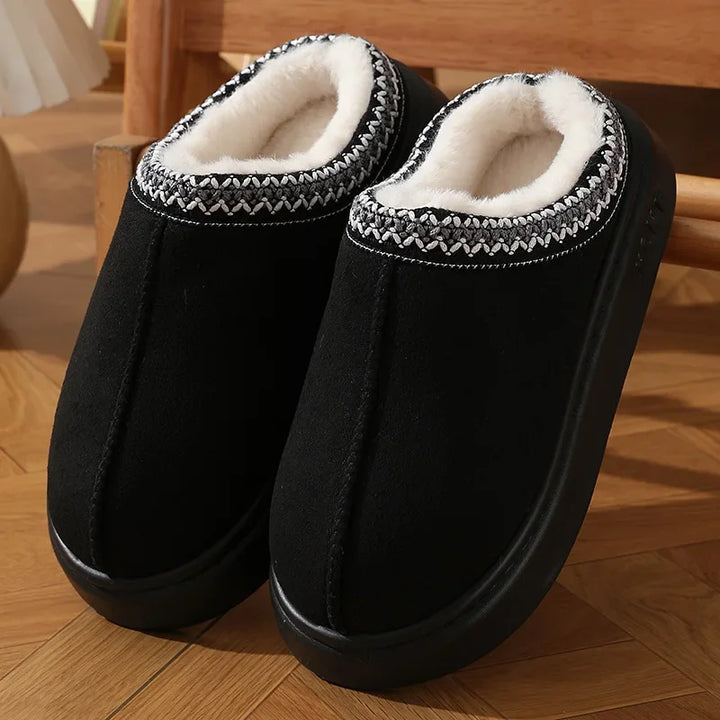 Emily & Isabella Brooks | Fluffy Platform Slippers