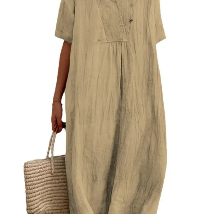 Emily & Isabella Brooks | Relaxed Textured Maxi Dress