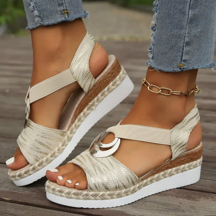 Emily & Isabella Brooks | Elegant Comfort Sandals