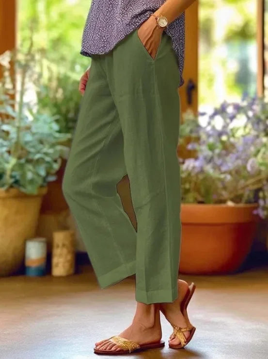 Emily & Isabella Brooks | Trousers, Coastal Breeze
