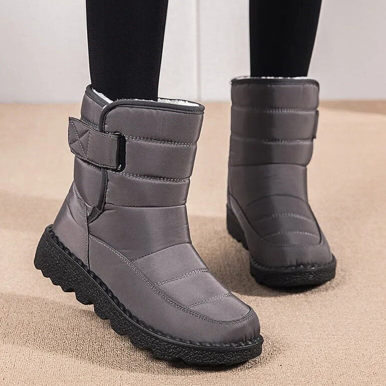 Emily & Isabella Brooks | Women's Winter Boots, Velcro Strap