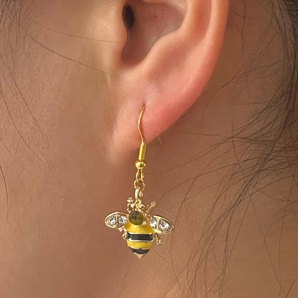 Emily & Isabella Brooks | Crystal Earrings in Gold