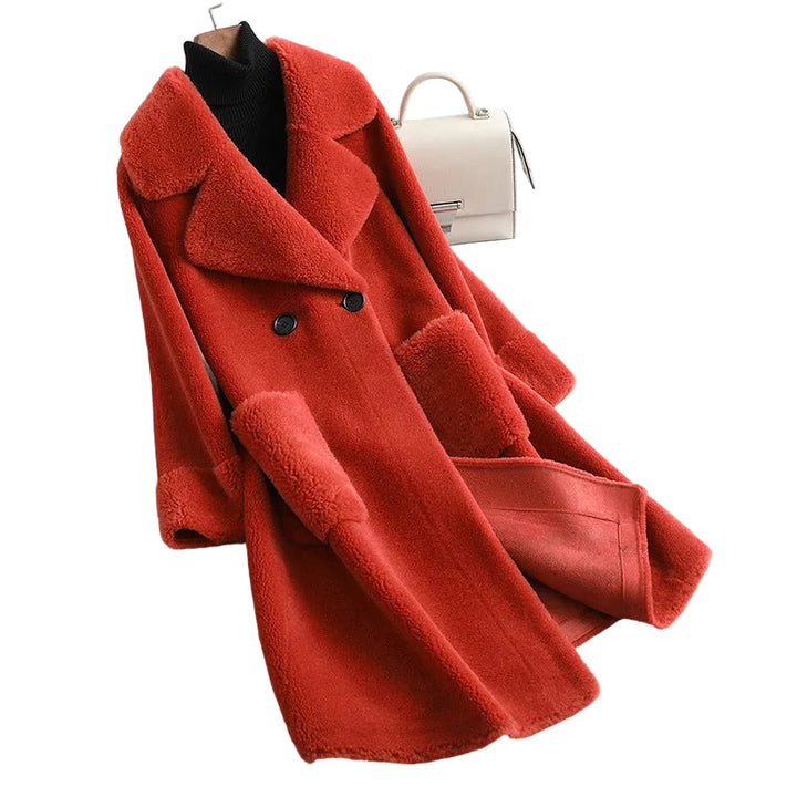 Emily & Isabella Brooks | Faux Shearling Coat