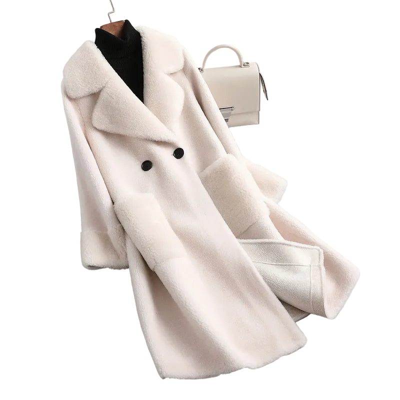 Emily & Isabella Brooks | Faux Shearling Coat