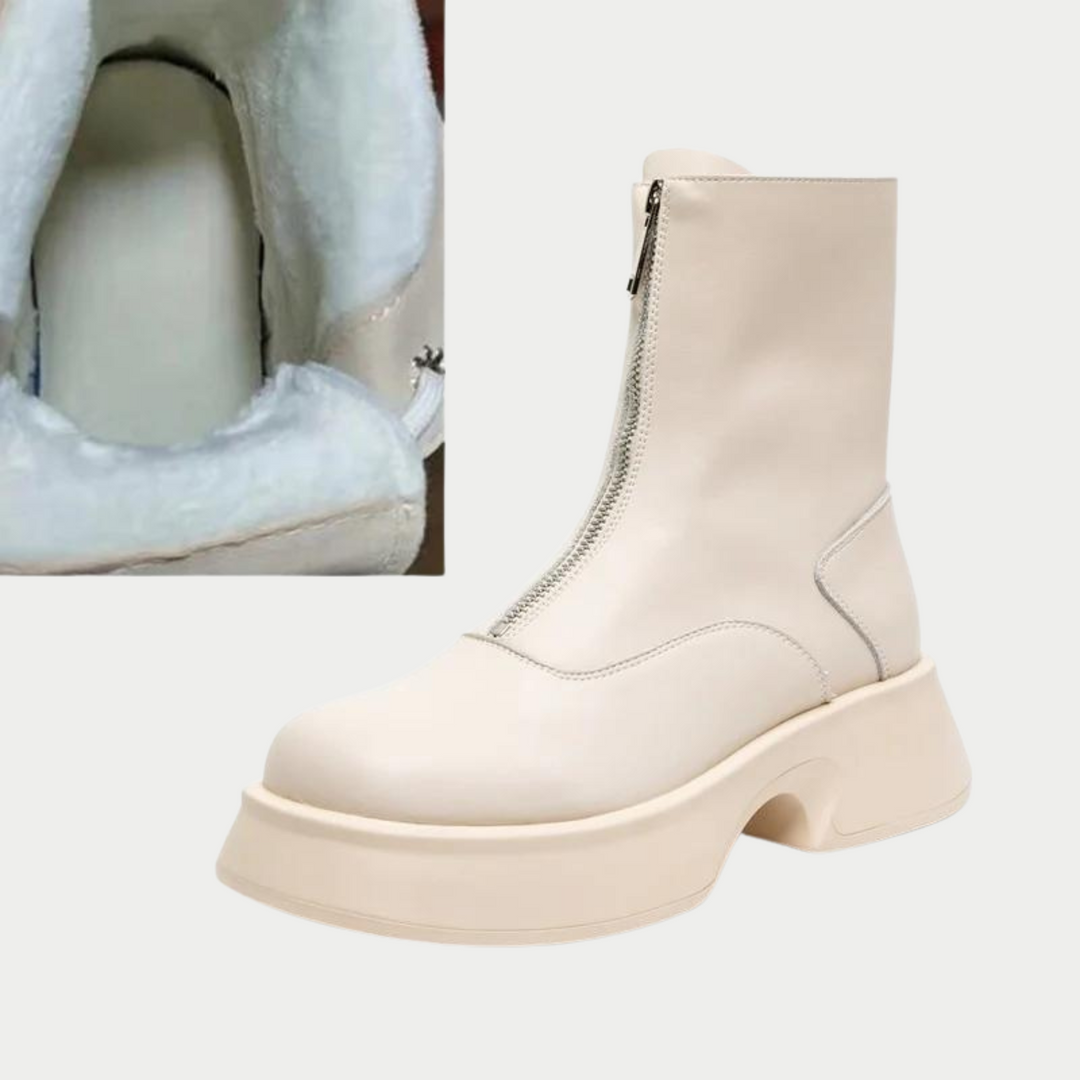 Emily & Isabella Brooks | Modern Minimalist Mid-Calf Boots