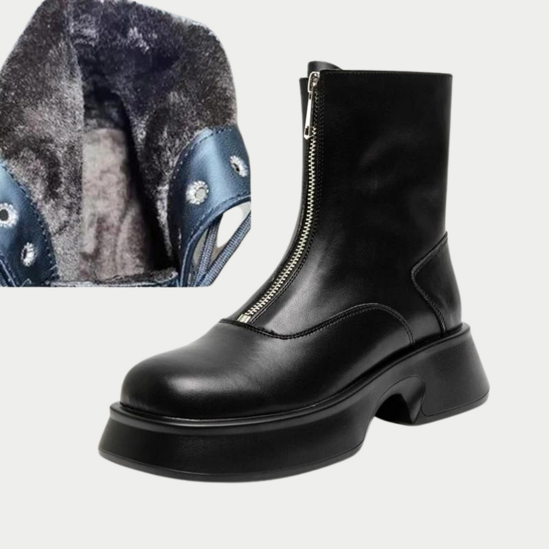 Emily & Isabella Brooks | Modern Minimalist Mid-Calf Boots