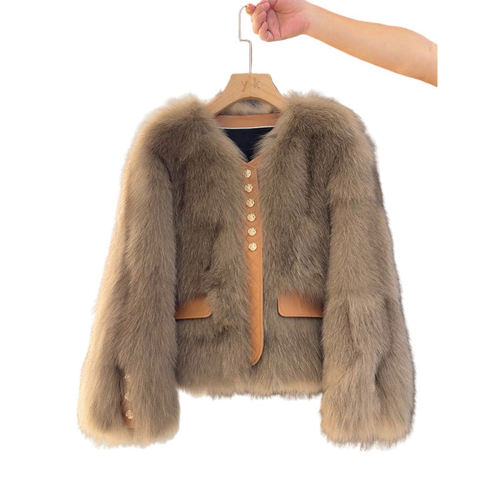 Emily & Isabella Brooks | Luxe Faux Fur Jacket